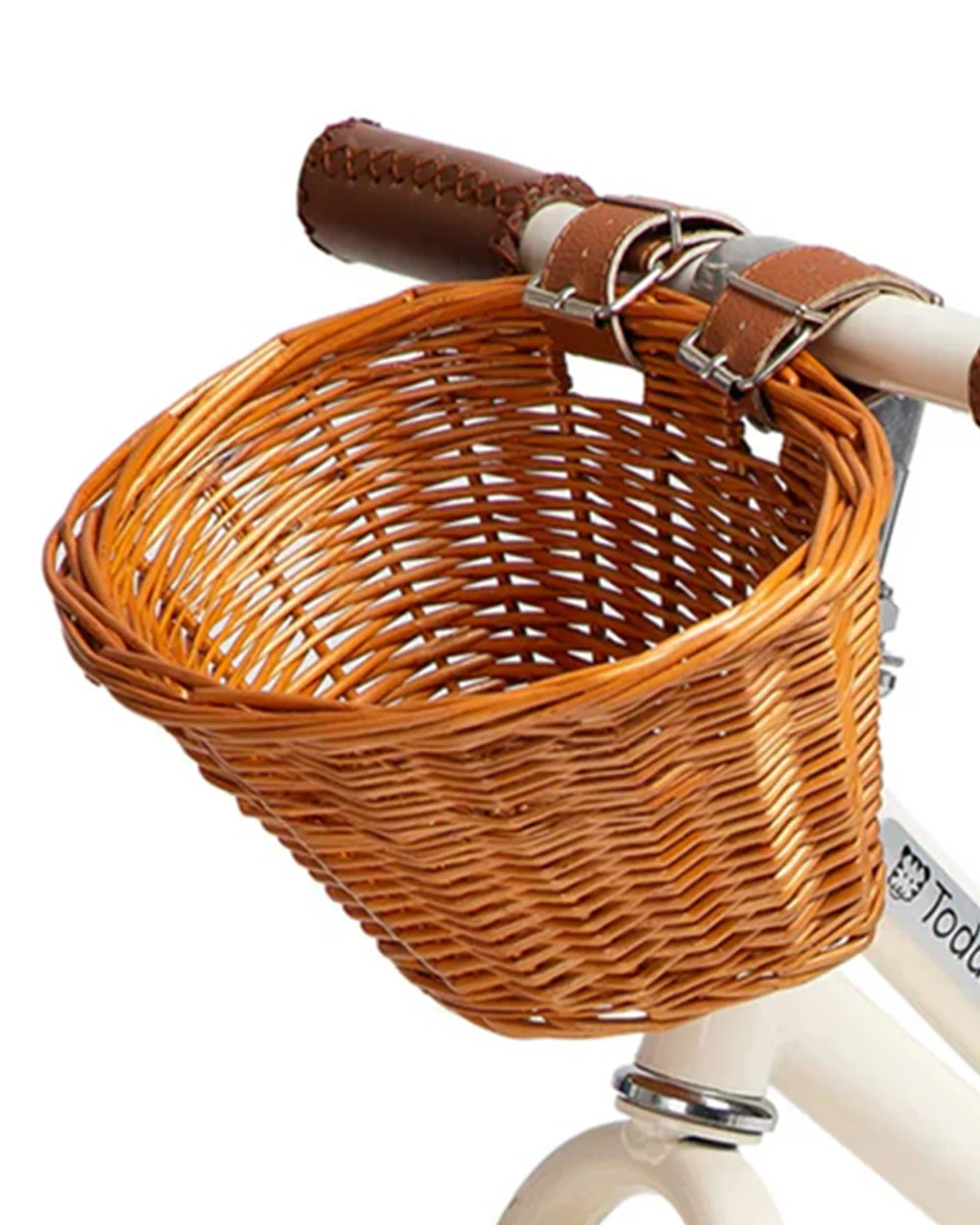 Todds Balance Bike-ISO 8124 Certified-12 Inches-Adjustable Handlebar & Seat Height-Hand Stitched Custom Grip-Non Toxic Lead Free Paint-18M+-Whimsy White - Image 8
