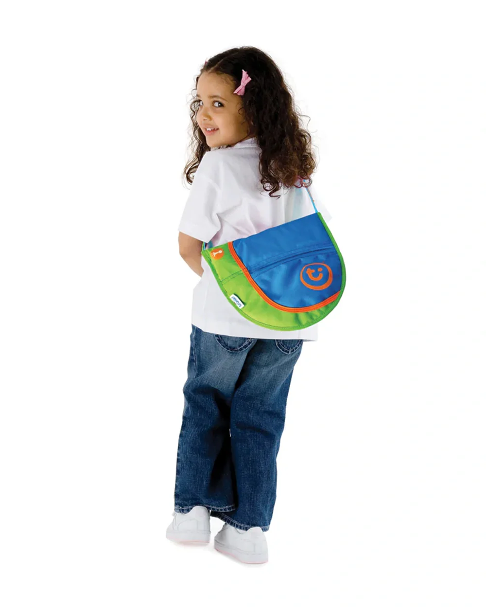 Trunki Blue & Green Sling Bag-Synthetic-Solid-For Infants - Image 5