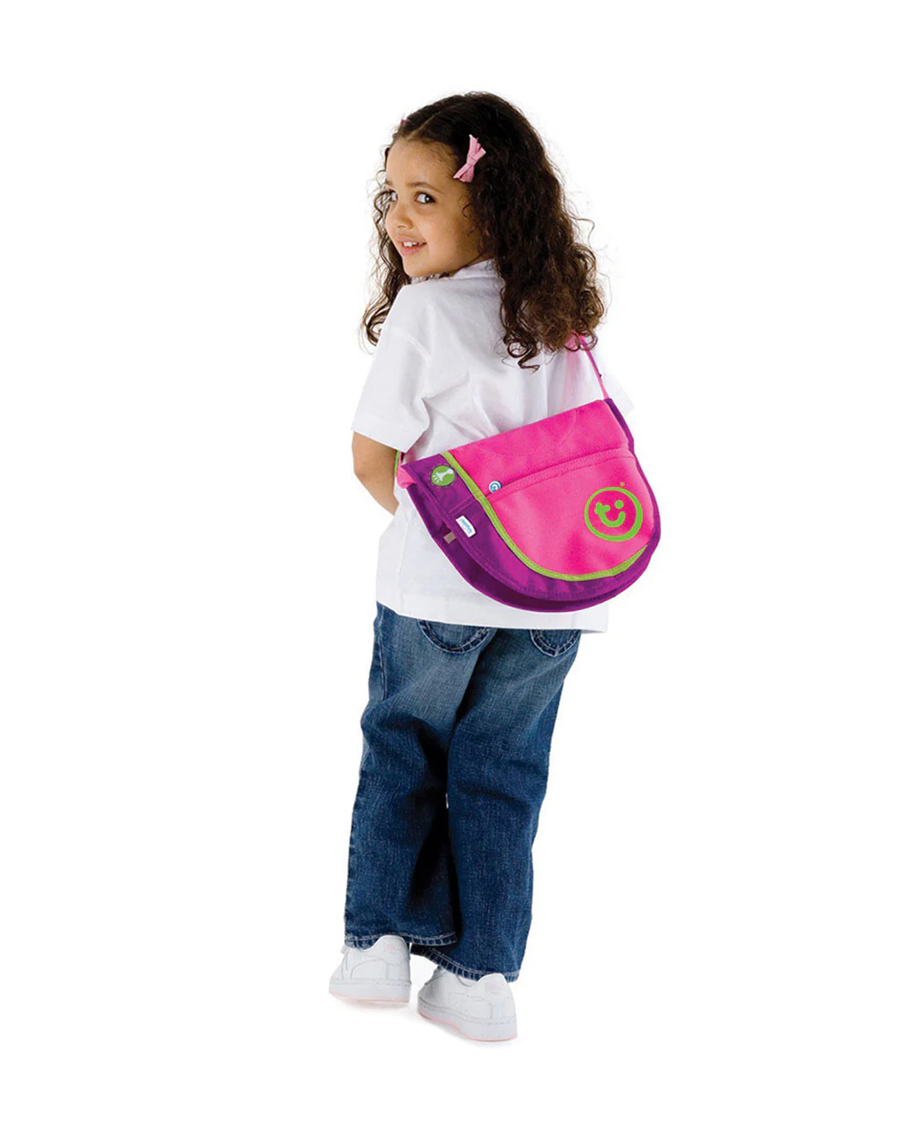 Trunki Pink Sling Bag-Synthetic-Solid-For Infants - Image 4