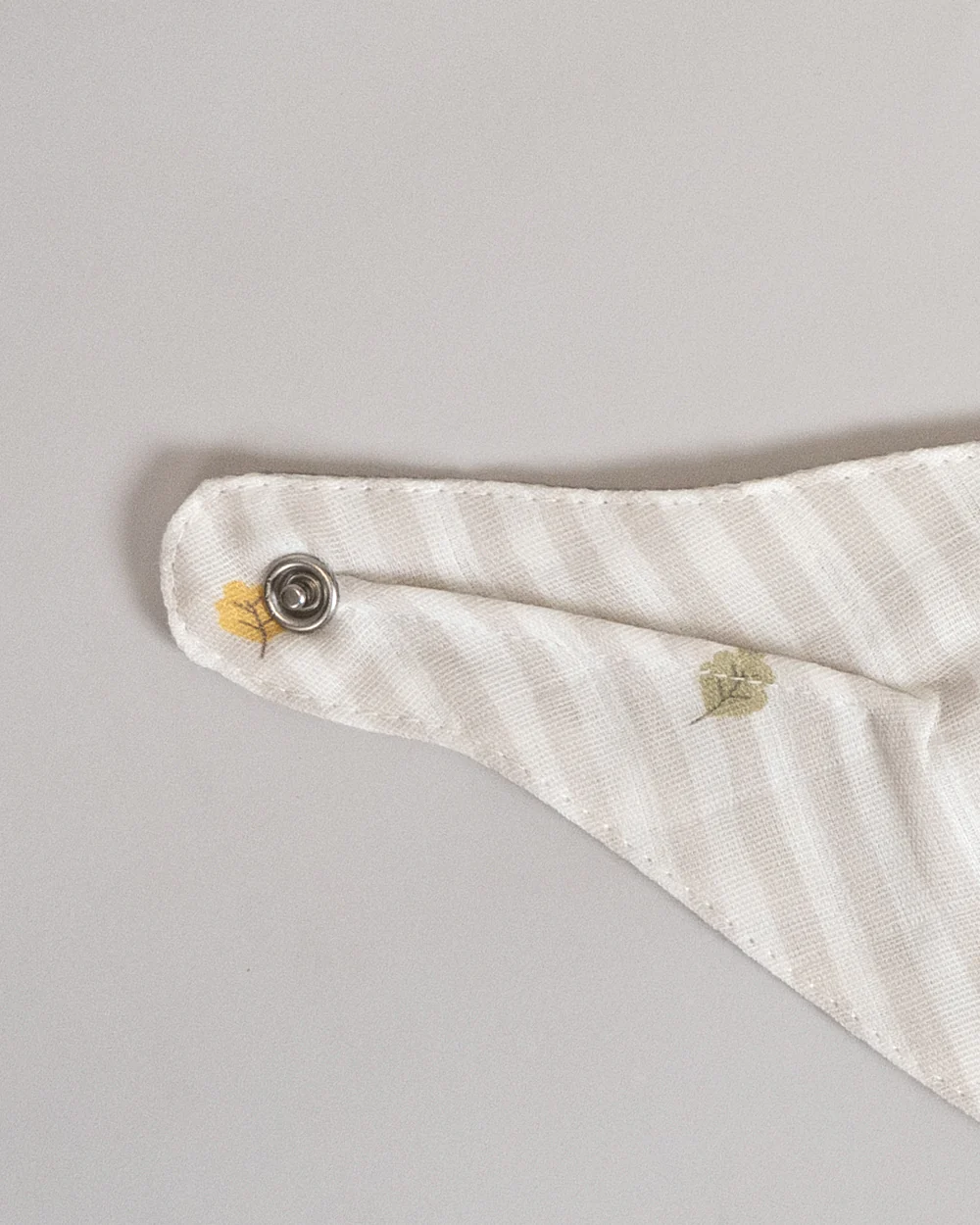 Twingle 100% Organic Muslin Bandana Bib-Dual Layer for Maximum Absorbency-Trusted YKK Snaps-Roar & Autumn Print-Pack of 2-For Infants - Image 10