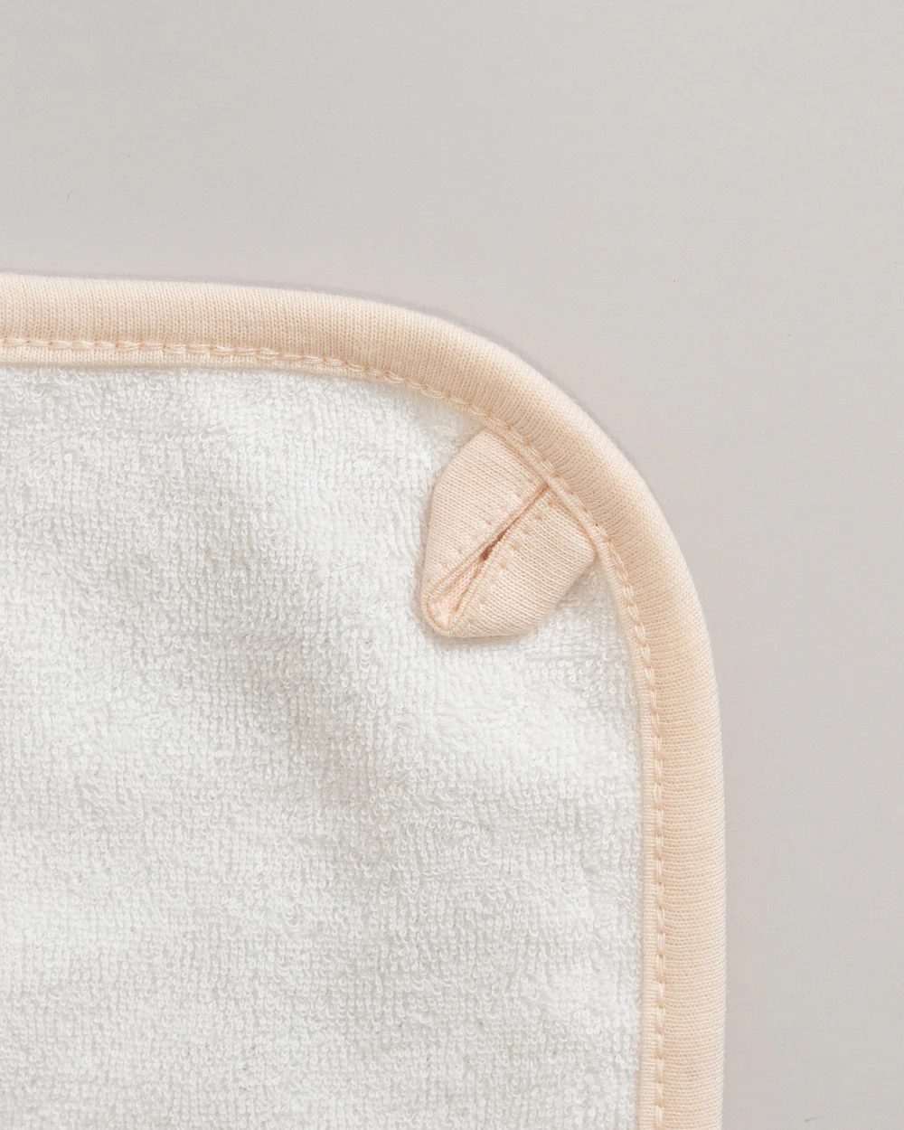 Twingle 100% Organic Muslin Wash Cloths-Soft Terry on the Back for maximum Absorbency-Built In Loop for Everyday Convenience-Deer & Hearts Print-Pack of 2-For Infants - Image 5