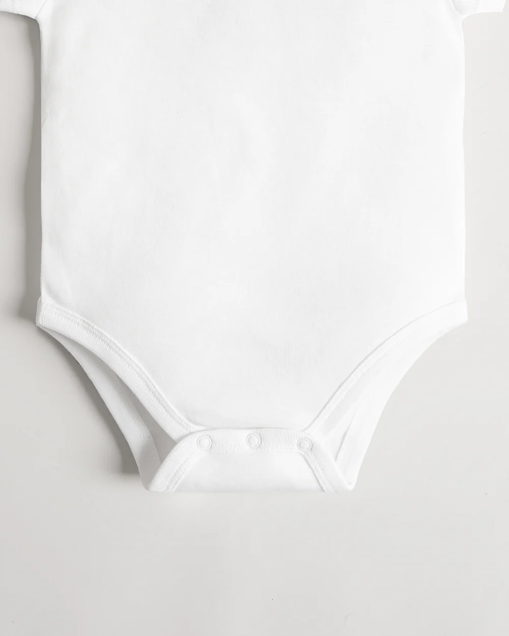 Twingle 100% Organic Cotton Bodysuit Vest-Envelope Neck for Easy Dressing-No Itchy Neck Tags-Short Sleeves-Solid-White-Pack of 3-For Infants - Image 7