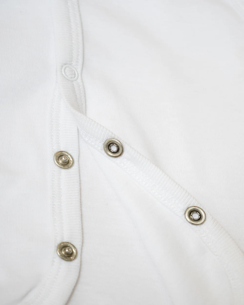 Twingle 100% Organic Cotton Jhabla Vest-Front Snaps for Easy Dressing-No Itchy Neck Tags-Sleeveless-Solid-White-Pack of 3-For Infants - Image 6