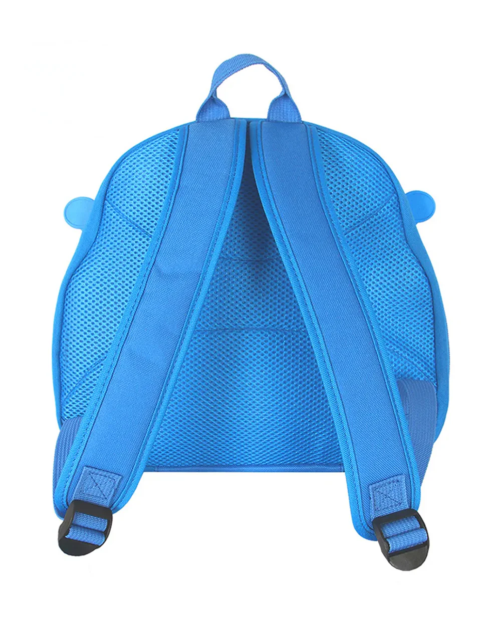 Very Peri Cute Car Face Backpack-Blue-Adjustable Shoulder Straps-Preschool Nursery Travel Bag - Image 2