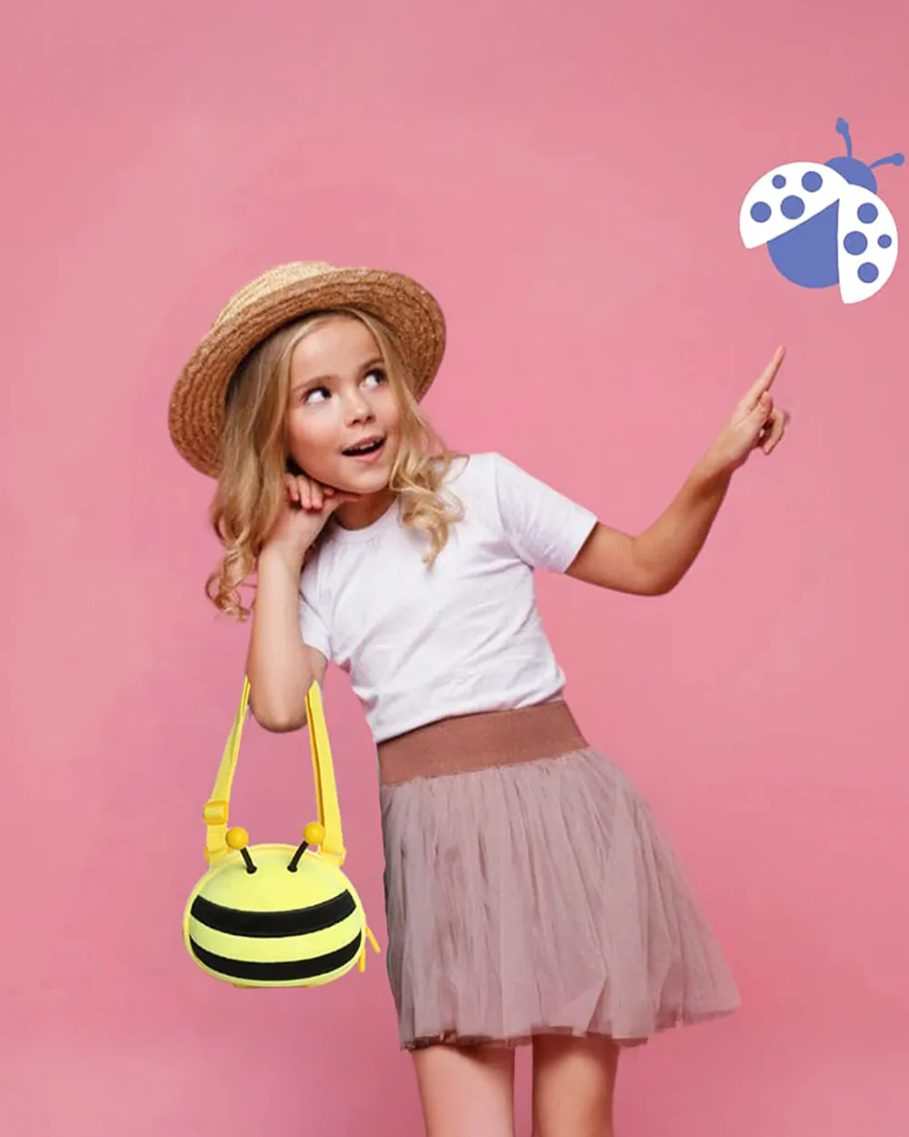 Very Peri Yellow Sling-Honey Bee-EVA-For Infants - Image 6