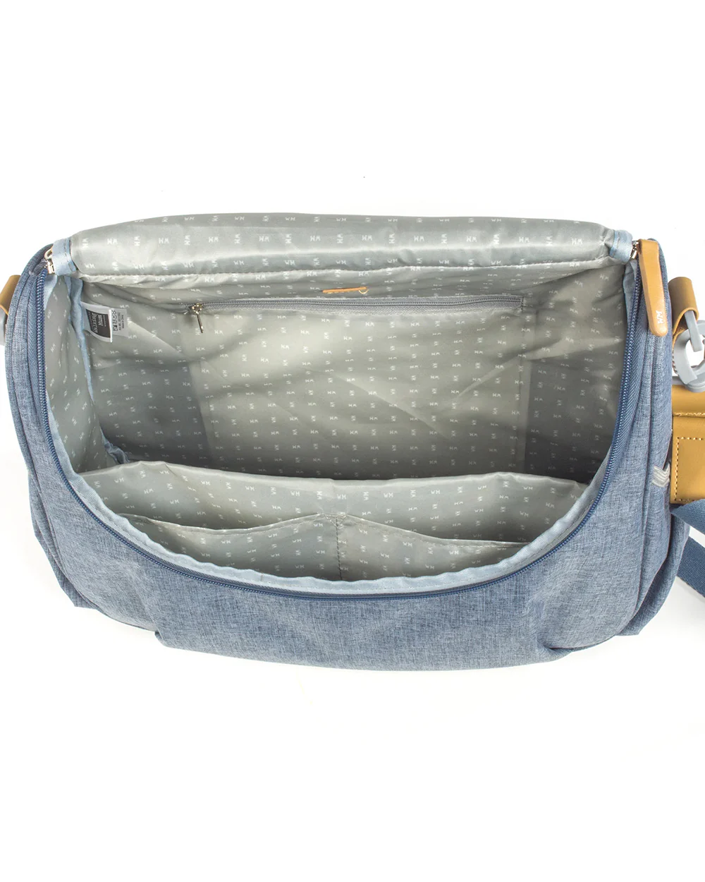 Walking Mum Baby Nature Diaper Changing Bag-With Stroller Hooks & Insulated Bottle Pockets-Ocean - Image 8