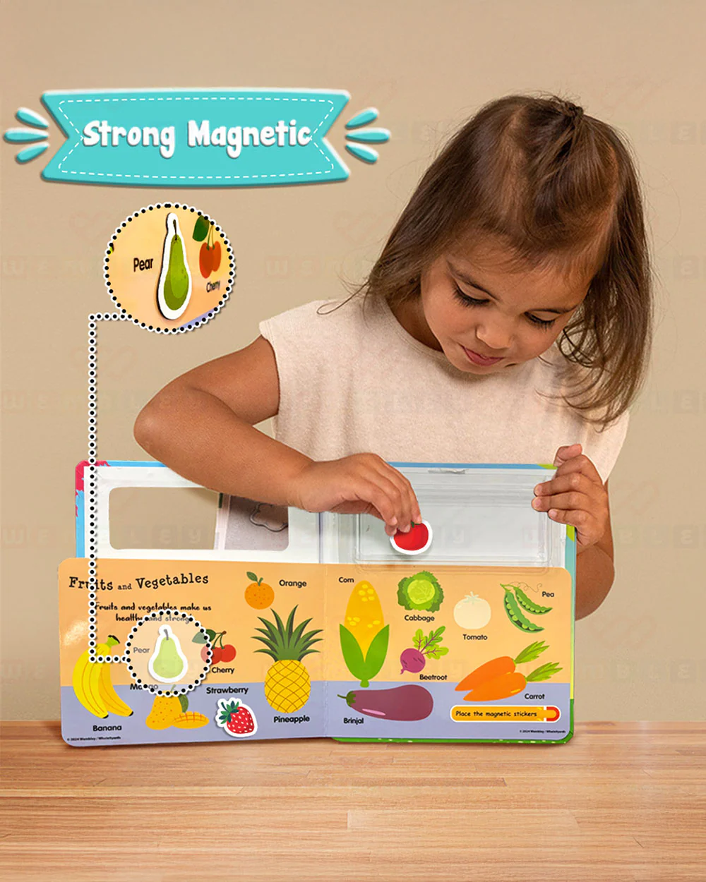 Wembley My First Numbers Magnetic Play Book-Enhance Cognitive Skills-24M+ - Image 5