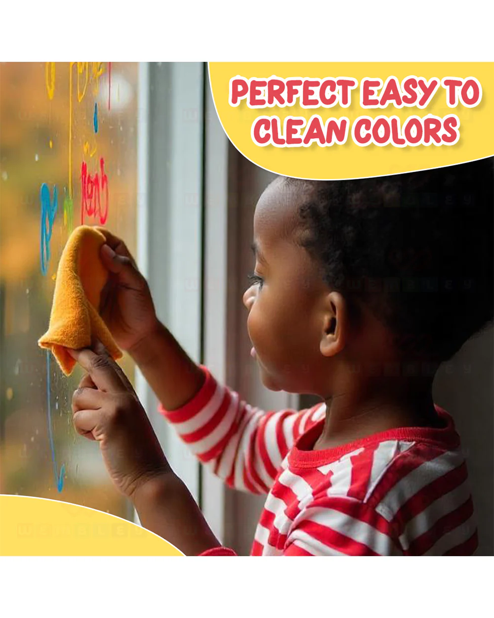 Wembley Solid Paint Stick-Includes 12 Color Sticks-Washable & Quick Dry Paint-3Y+ - Image 8