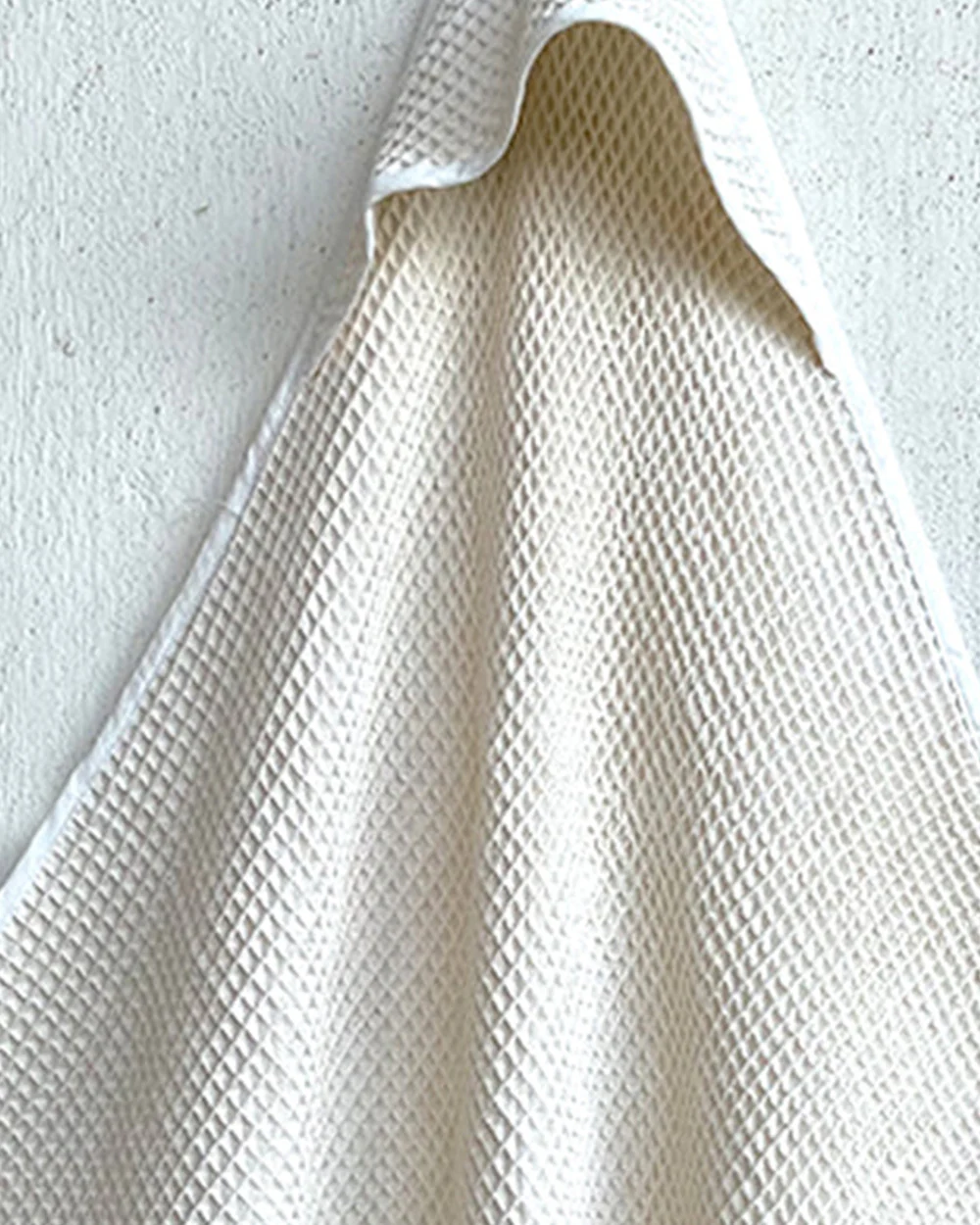 Whitewater Kids Essential Bag Baby Bath Towel Set-Organic Handwoven Waffle-Ivory - Image 3