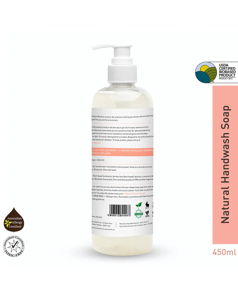 Windmill Baby Natural Baby Handwash-With Grapefruit - Image 7