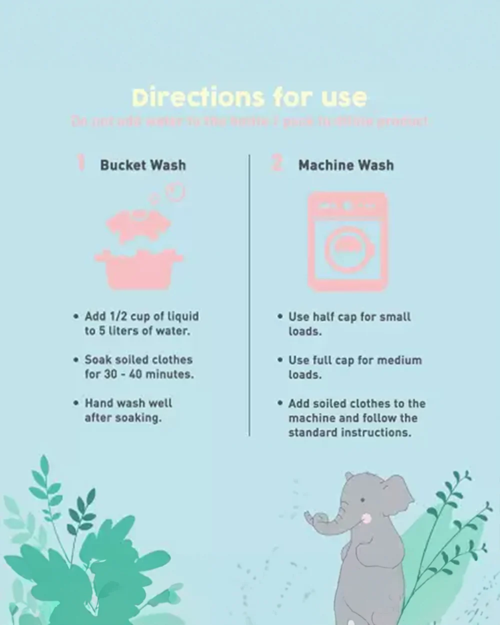 Windmill Baby Liquid Laundry Detergent-With Plant Based Formulation-Infant Safe, USDA Certified-Fragrance Free-Refill Pack-1000 ml - Image 5
