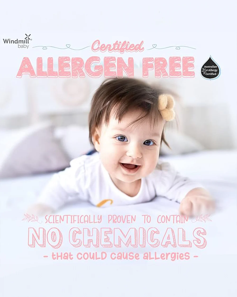 Windmill Baby Liquid Laundry Detergent-With Plant Based Formulation-Infant Safe, USDA Certified-Fragrance Free-Refill Pack-1000 ml - Image 8