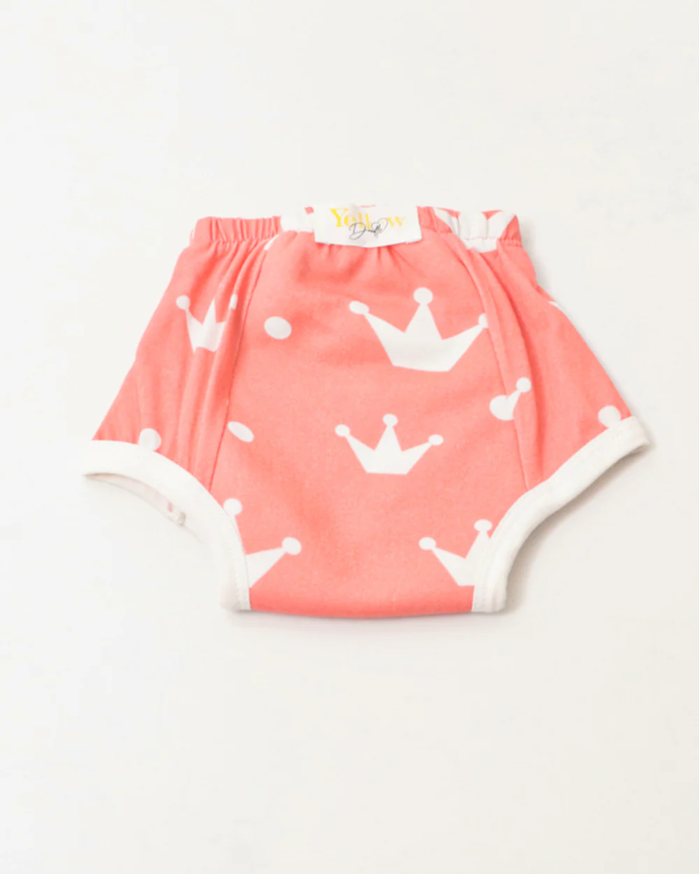 Yellow Doodle Doodle Love Toddler Cloth Diapers-Padded Underwear-Organic Cotton-Washable & Reusable-Pack of 3 - Image 4