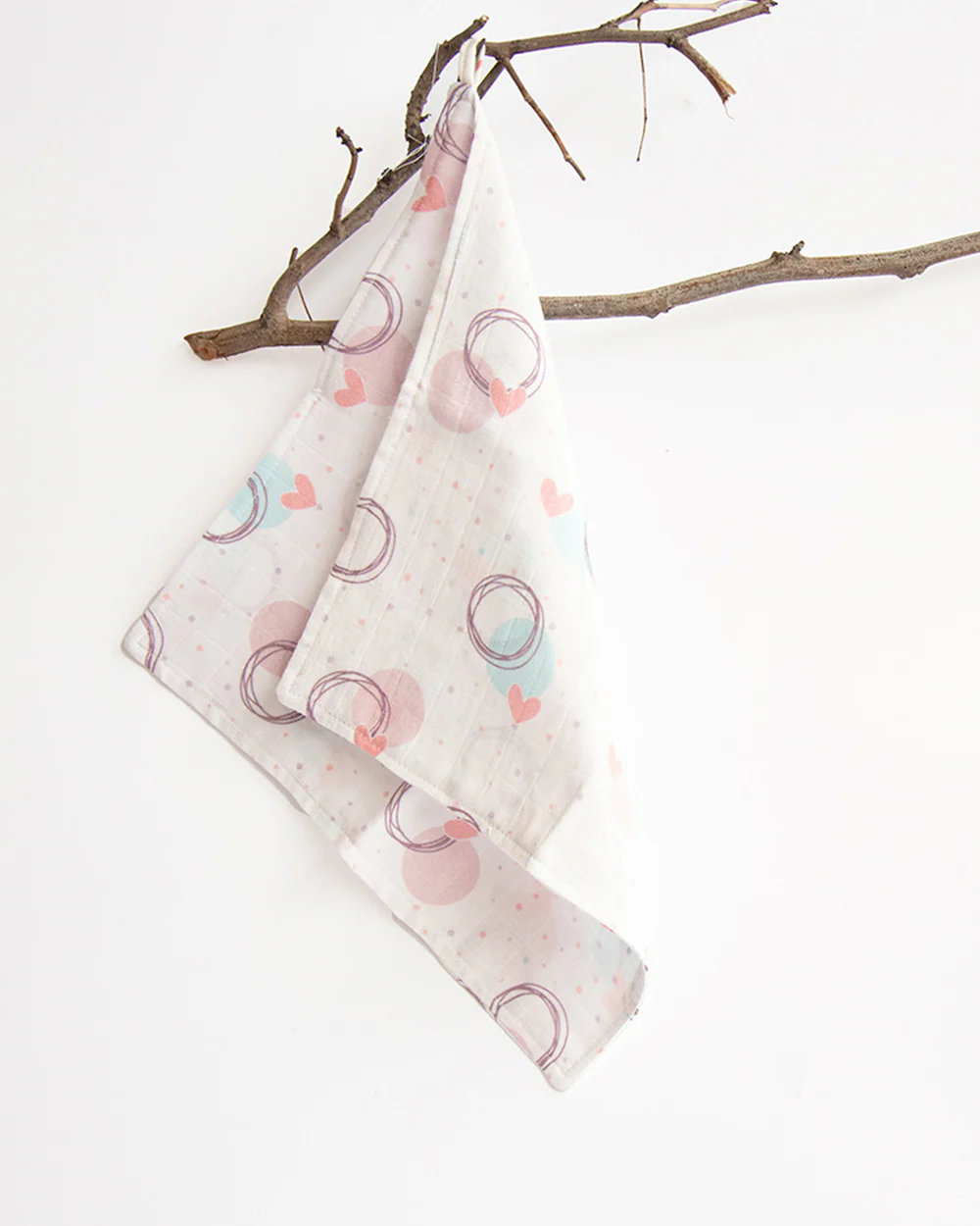 Yellow Doodle In The Sky Muslin Essentials New Born Gift Set-Pack Of 6-Gift For Baby Shower & Baby Birthday - Image 6