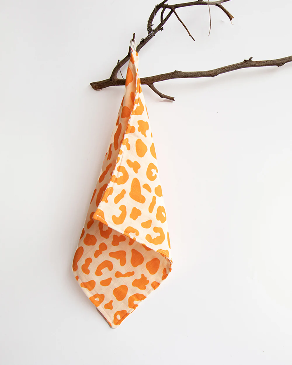 Yellow Doodle Organic Muslin Wipes-Set of 7 Wash Cloths-Doodle Love-For Infants - Image 8