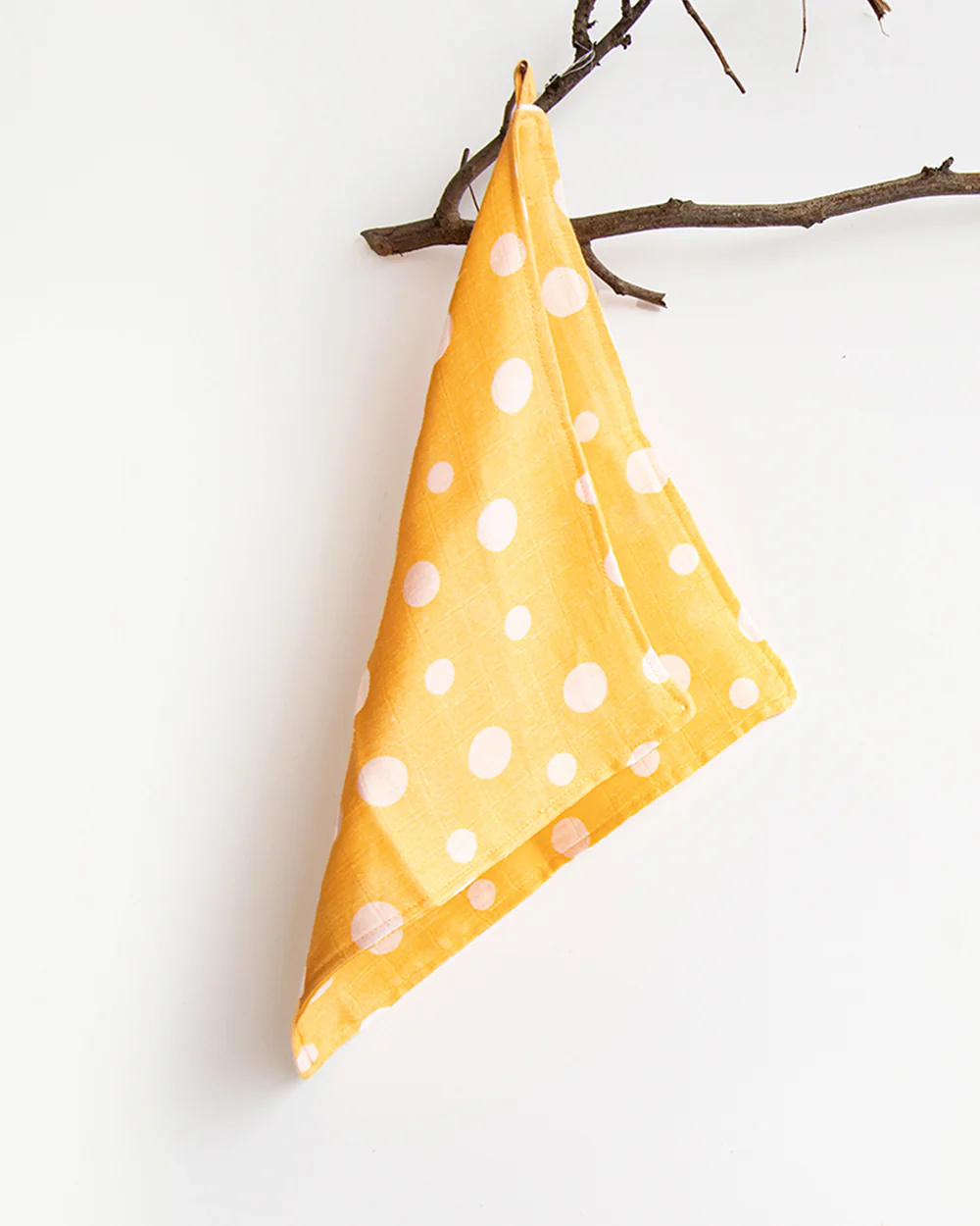 Yellow Doodle Organic Muslin Wipes-Set of 8 Wash Cloths-Baby Animals-For Infants - Image 7