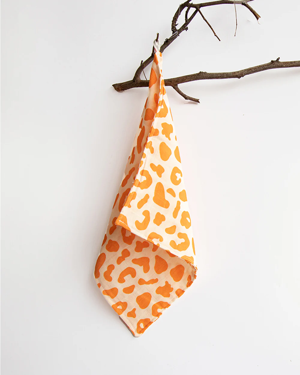 Yellow Doodle Organic Muslin Wipes-Set of 8 Wash Cloths-Baby Animals-For Infants - Image 8