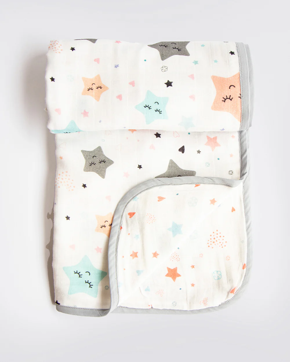 Yellow Doodle Twinkly Stars Baby New Born Gift Set-Pack Of 6-Gift For Baby Shower & Baby Birthday - Image 5