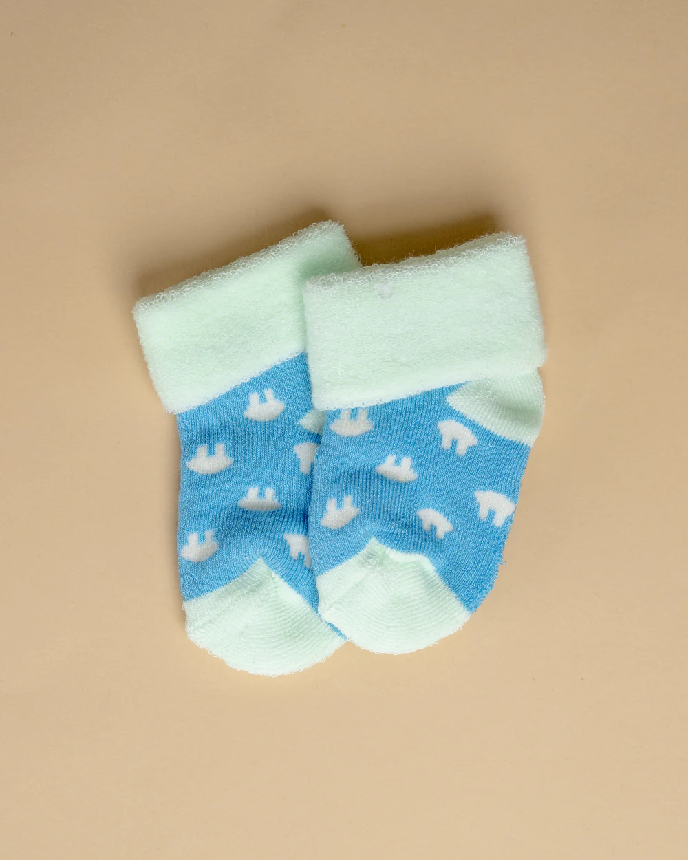 Youstylo Multicolored Socks-Printed-Cotton-Pack of 2-For Infants - Image 6