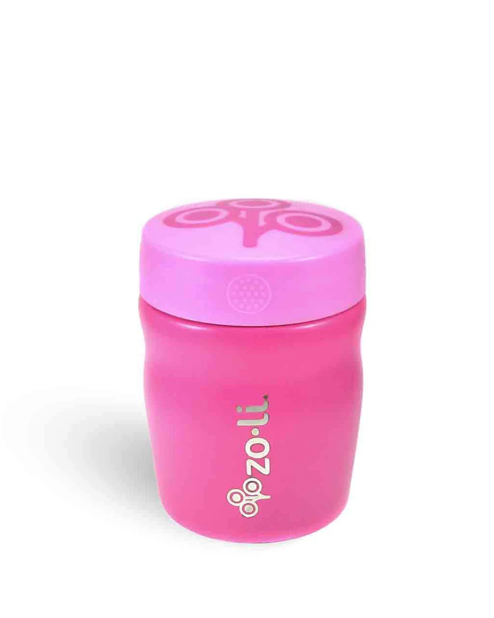 ZoLi Pow Dine Insulated Food Jar-Double Walled Stainless Steel-Pink-For Feeding Infants